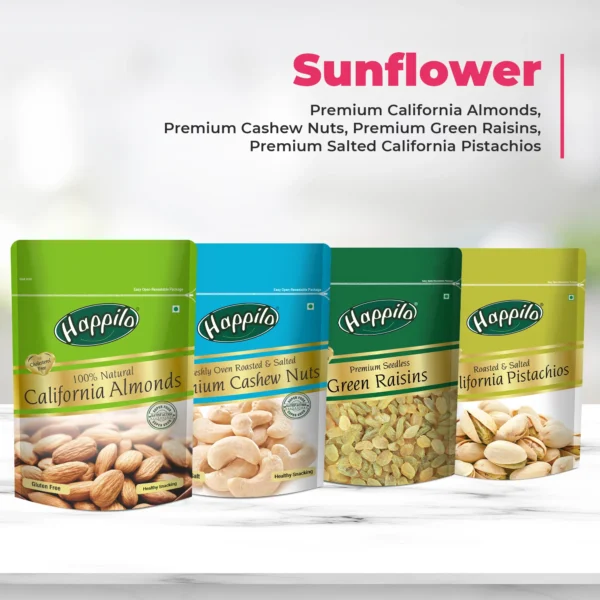 Happilo Dry Fruit Gift Hamper Sunflower AS Corporate Gifts