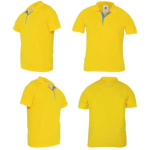 Adidas Polo T Shirt F10638 Yellow As Custom Corporate T-Shirt