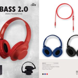 Stereo Headphones - BASS 2.0