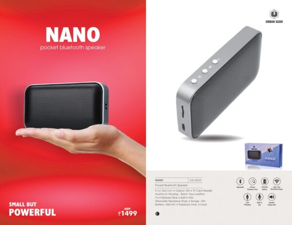NANO- Pocket Bluetooth Speaker