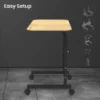 Portronics My Buddy D Wood Portable Laptop Table - Gifts for Clients