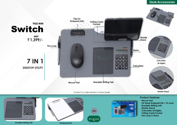 Switch- Mouse Pad TGZ-909 - list of corporate gifting companies in Bangalore