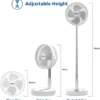 Xech Air Storm Rechargeable Telescopic Fan - Event Management Gifts 