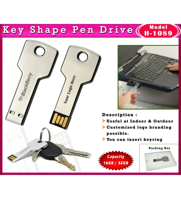 Key Shape Pendrive - Conference Gift in Bangalore 