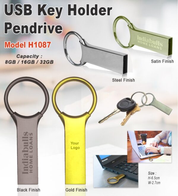 USB Key Holder Pendrive - Corporate Gifts Supplier in Bangalore 