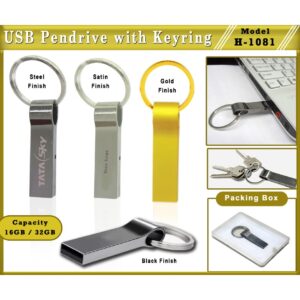 USB Pendrive With Keyring - Trade Shows Gift in Bangalore 