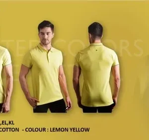 Lemon Yellow Polo - Festival Corporate T shirt 