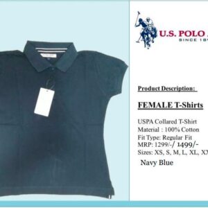 U S POLO ASSN Solid Polo Navy Blue - Conference T Shirt in Bangalore 