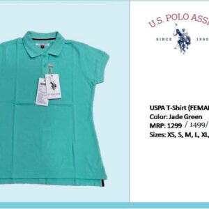 U S POLO JADE GREEN - best corporate for T SHIRT clients In Bangalore 