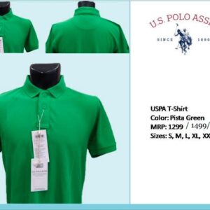 U S Polo Assn Mens Solid Polo - Personalized Business T Shirt 