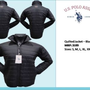 U.S. Polo Assn Black Regular Fit - Event Management Quilted Jacket in Bangalore 