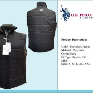 U.S. Polo Assn Sleeveless - Personalized Business Black Jacket in Bangalore 