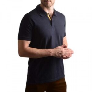 UCB Poly Cotton Navy Blue Polo - Year End Corporate T Shirt in Bangalore 