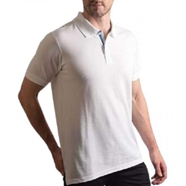 UCB Poly Cotton White Polo - Annual Corporate T Shirt in Bangalore 