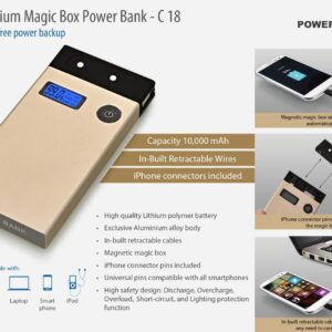 Magic Box Premium Powerbank as Corporate Gift in Bangalore