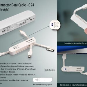 Multi Connector Data Cable set