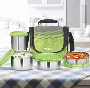 MILTON Tasty 3 Stainless Steel Combo Lunch Box