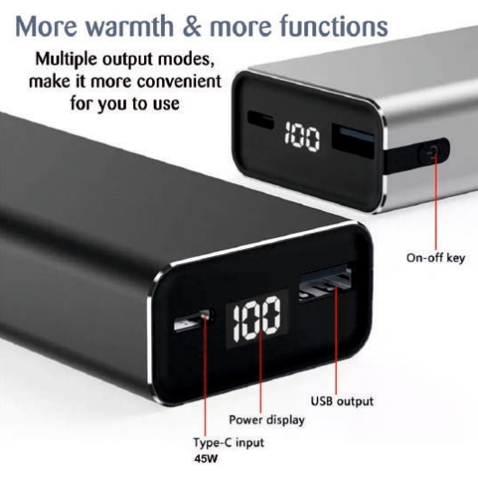 Coolnut Power Bank Fast Charging