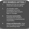 Benefits of Bamboo gift set.