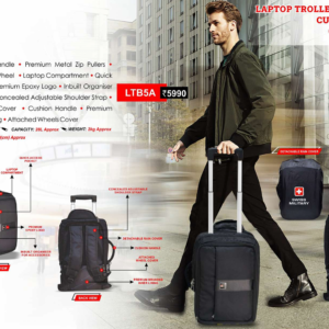 Swiss Military Laptop Trolley Backpack