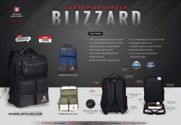 Swiss Military Laptop Backpack Wholesale Suppliers Bangalore