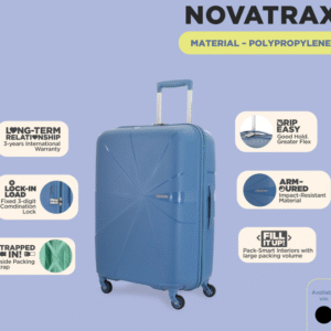 American Tourister Novatrax Trolley Bag for travel gifting Bangalore