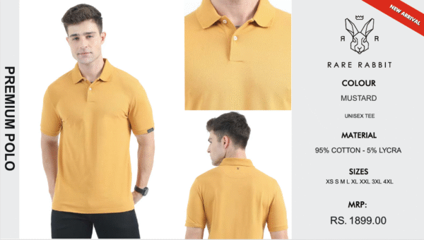 Rare Rabbit Premium Polo T-shirt Brand Merchandise Bangalore