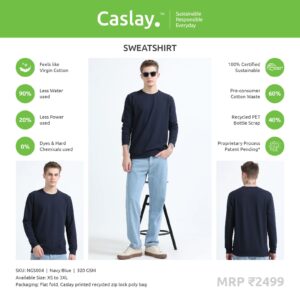 Caslay Sweatshirts for MNC Employee Gifting Bangalore