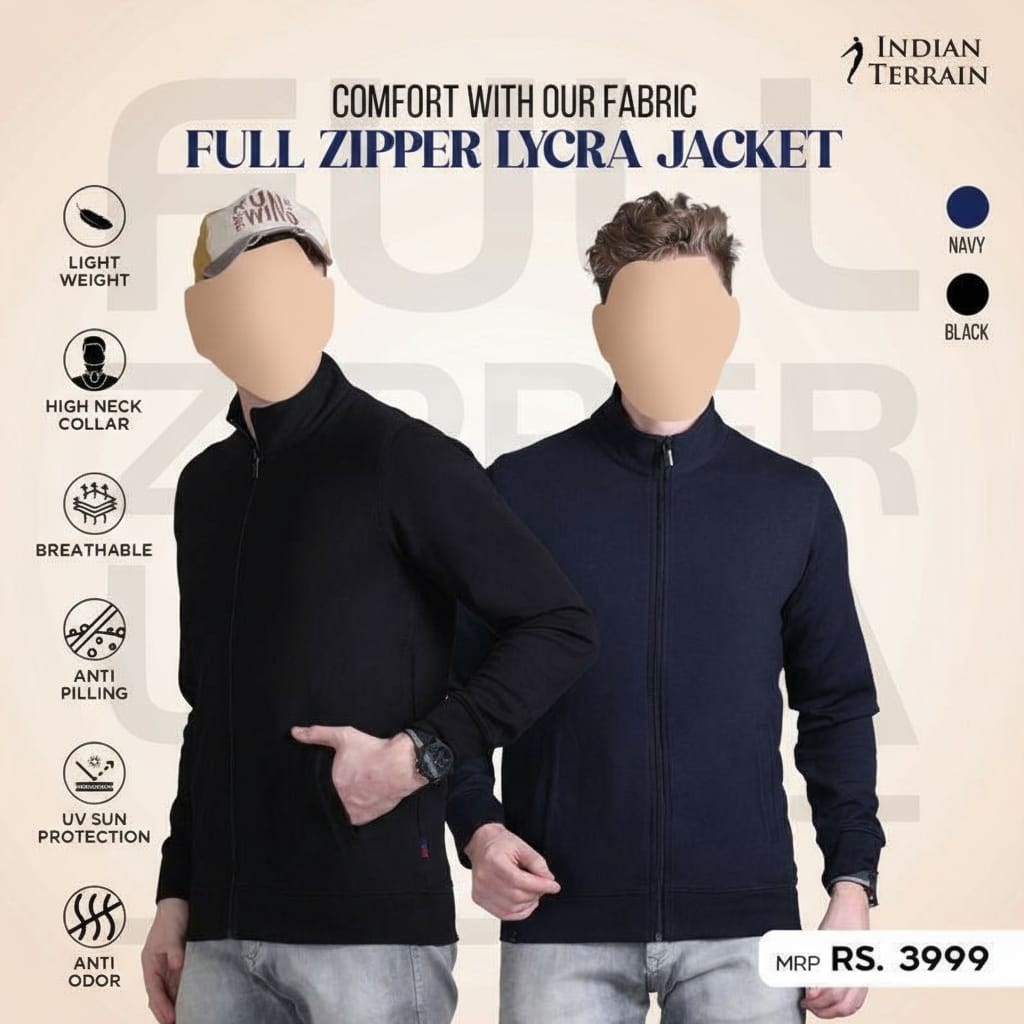 Indian Terrain - Lycra Jacket for Employee Winter Gifting Bangalore