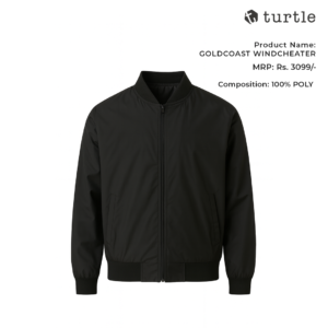 Turtle Black Goldcoast Windcheater – jackets apparel corporate gift Bangalore