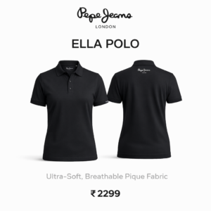 Pepe Jeans ELLA Polo – premium women apparel corporate gift bangalore