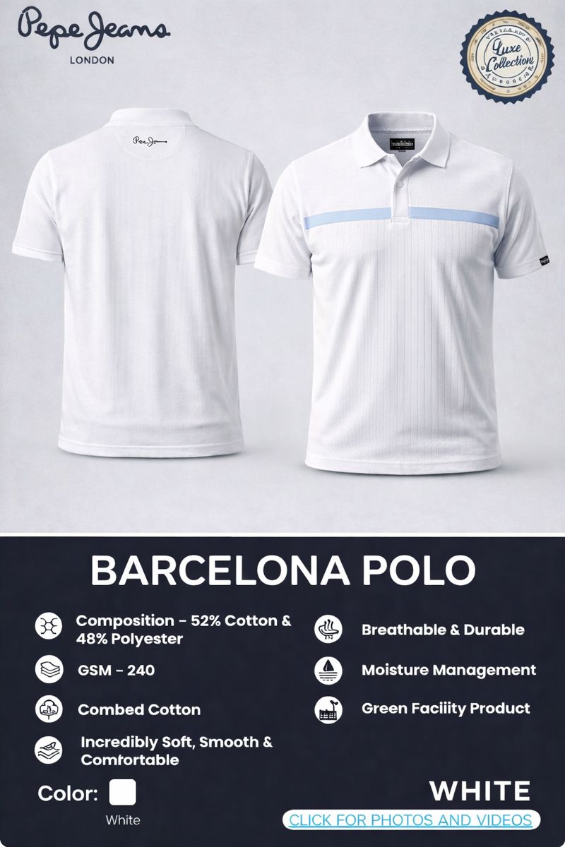 Pepe Jeans BARCELONA Polo – premium polo t-shirt corporate gift bangalore