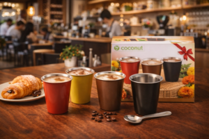 Coffee Cup Gift Set – corporate coffee cup gifts stainless steel conference gifting set