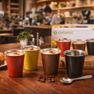 Coffee Cup Gift Set – corporate coffee cup gifts stainless steel conference gifting set