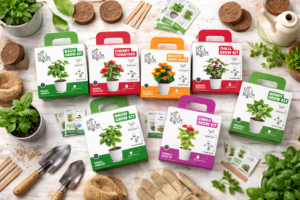 Pot & Bloom Festive Pack – eco friendly employee gifts