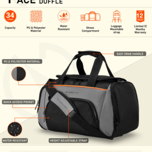 Nasher Miles Pace duffle for Employee Travel Kits Bangalore