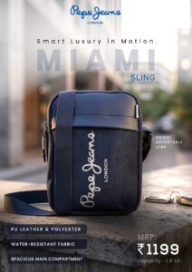 Pepe Jeans Miami Premium Sling Bags for Corporates Bangalore